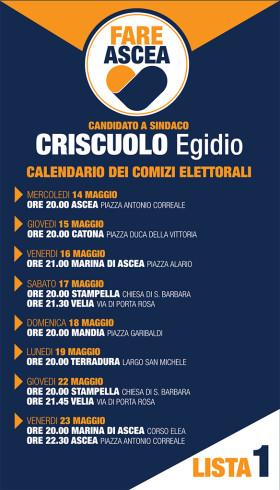 Calendario Comizi Elettorali