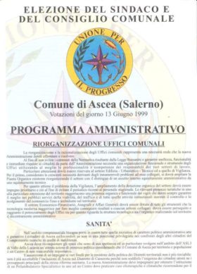 Confronto programmi elettorali