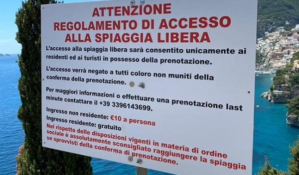 Spiagge libere a pagamento?